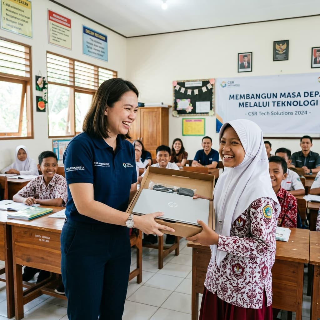 Program TJSL: Bantuan Sektor Pendidikan Tapal Batas